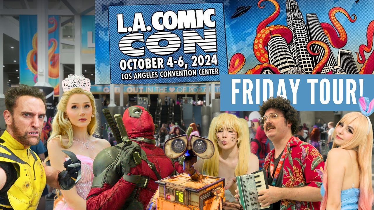 LA Comic Con 2024 Cosplay, Friday Highlights Exploring The Showroom