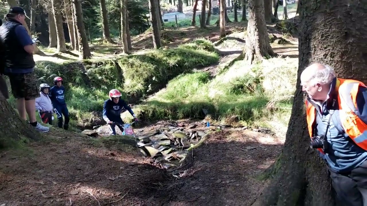 Manx international classic trial,watertrough park.