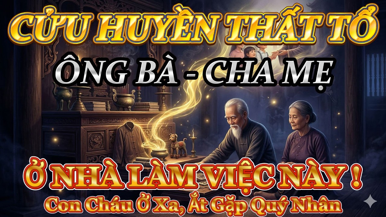 Cha Mẹ Âm Thầm Làm 6 Điều Này Ở Nhà, Con Cái Xa Quê Ắt Có Quý Nhân Chở Che