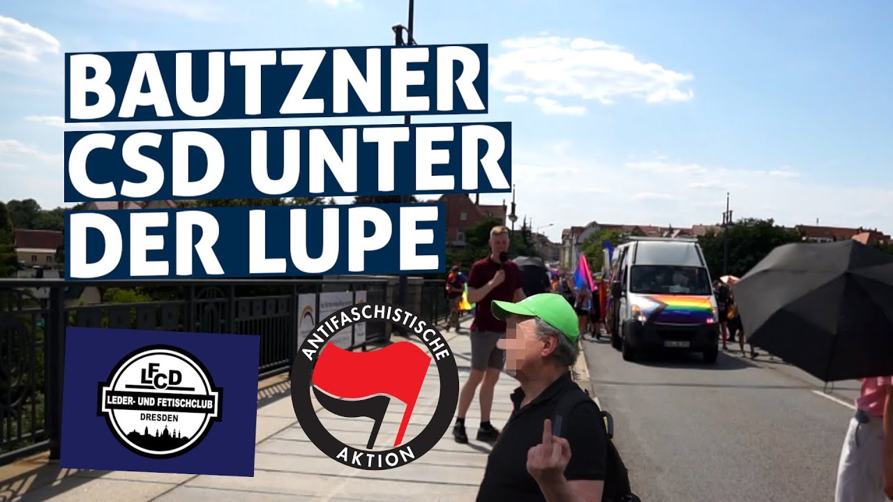 CSD in Bautzen - Fetisch, nackte Haut und Konfrontation