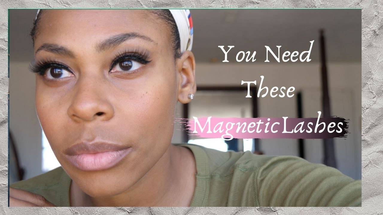 First Time Doing Lashes EVER! Affordable Magnetic Eyelashes frm AMAZON.