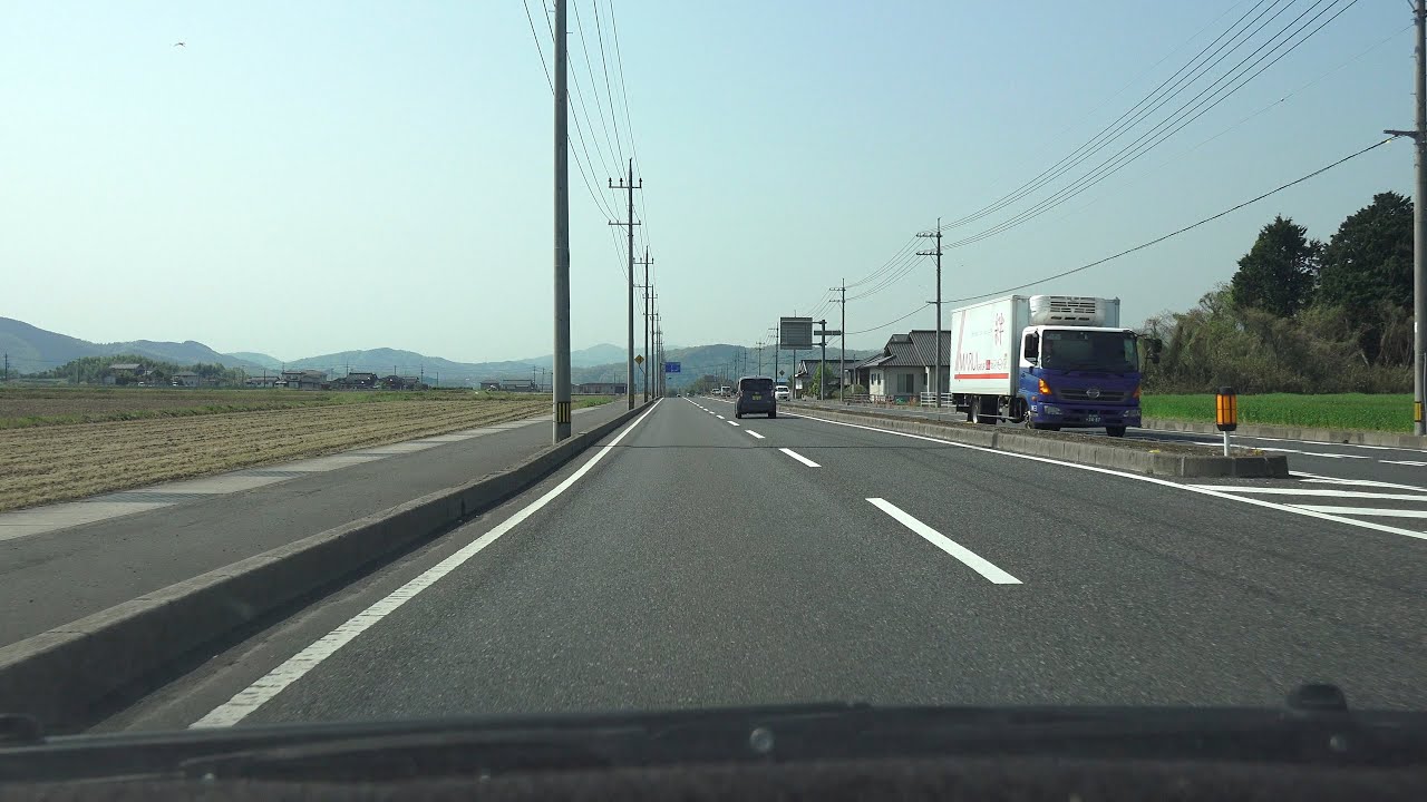 4K　国道179号・兵庫県方面　全線・等速　鳥取県湯梨浜町・はわい→倉吉市→岡山県鏡野町→津山市→美作市→兵庫県佐用町→たつの市→太子町　2022年4月撮影版