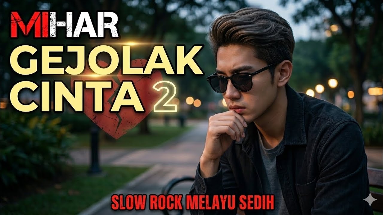 GEJOLAK CINTA 2 - MIHAR LAGU SLOW ROCK MELAYU SANGAT MENYAYAT HATI TERBAIK 2026