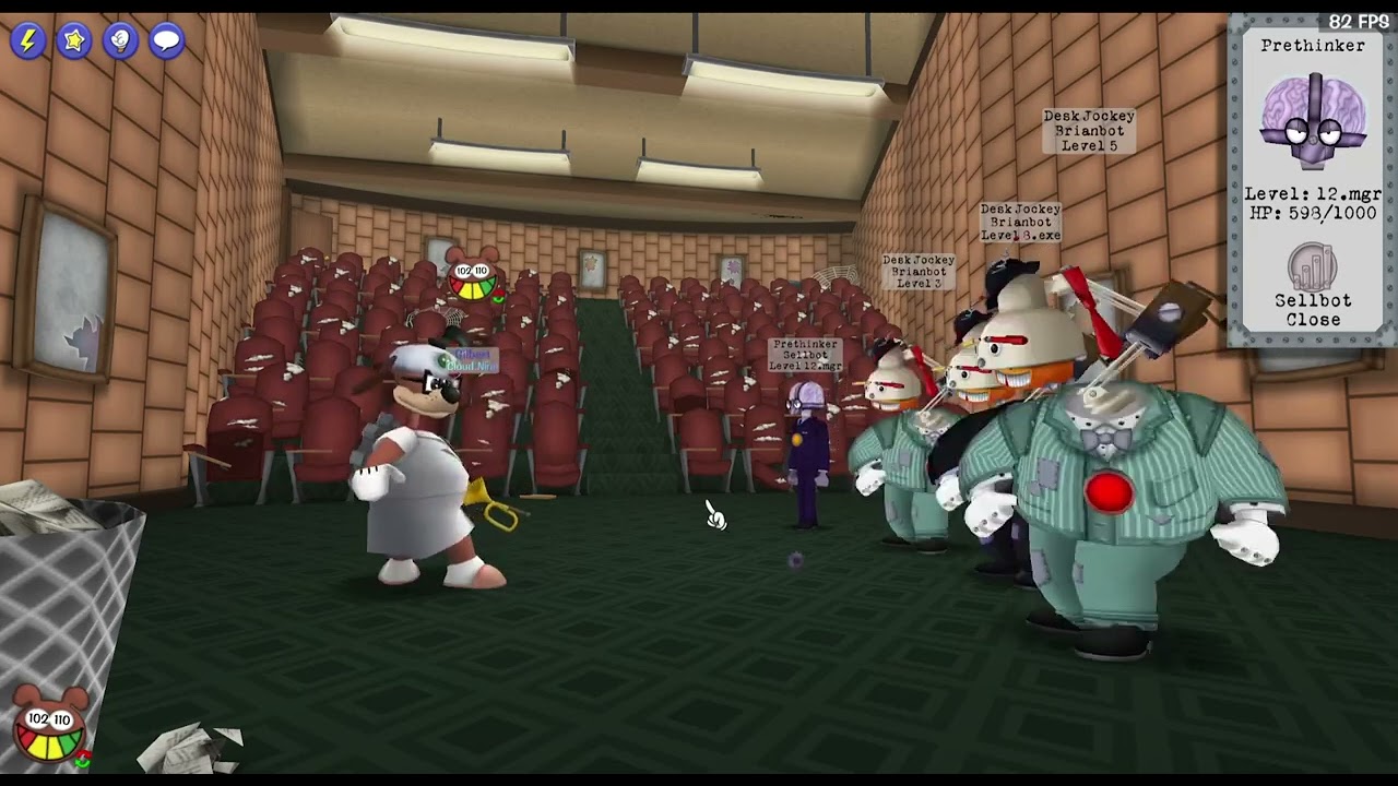 Prethinker solo kill | Toontown Corporate Clash