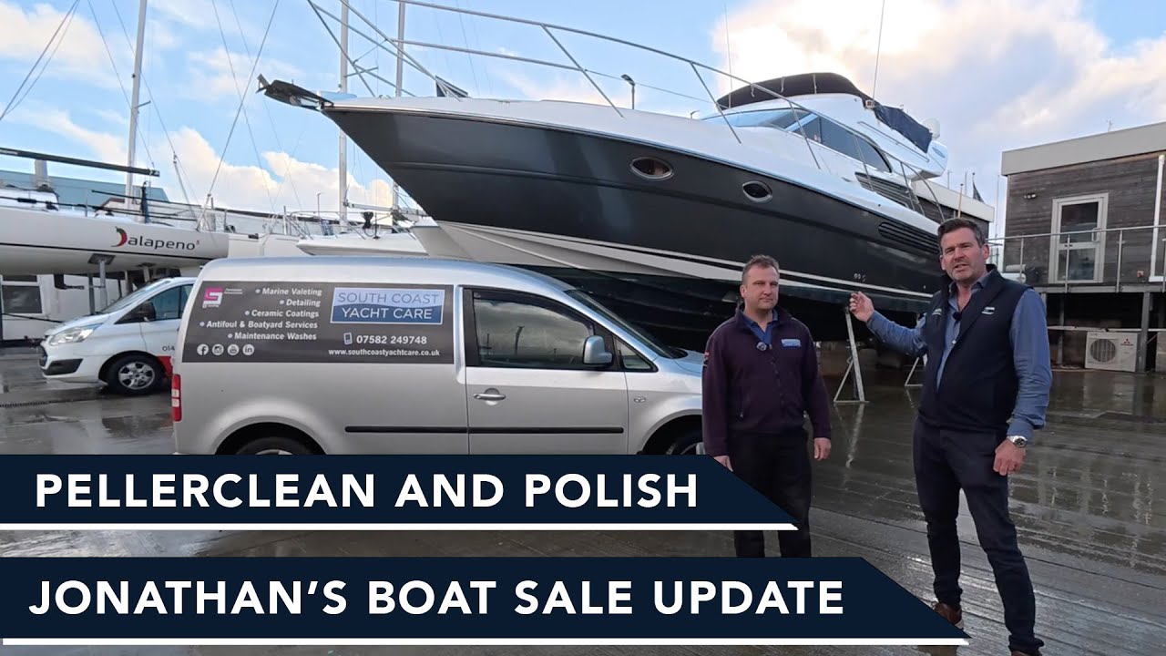 Что происходит с лодкой Джонатана! Новости о распродаже Fairline Phantom 42! Чистка и полировка P...
