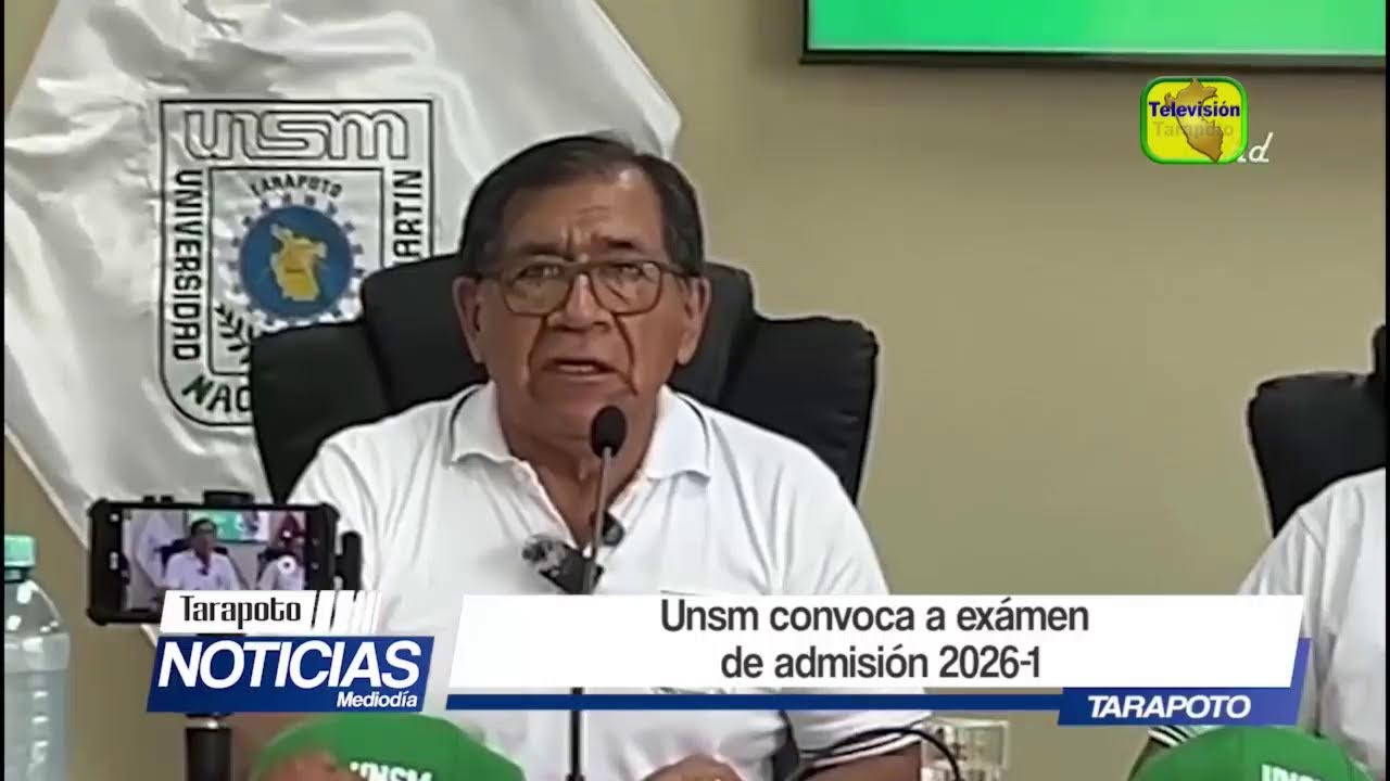 Tarapoto Noticias Edición Mediodía / Miércoles 28 de Enero del 2026