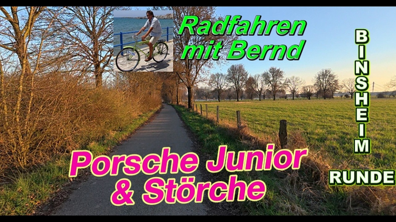 Binsheim Radrunde   -    Porsche Junior - Störche