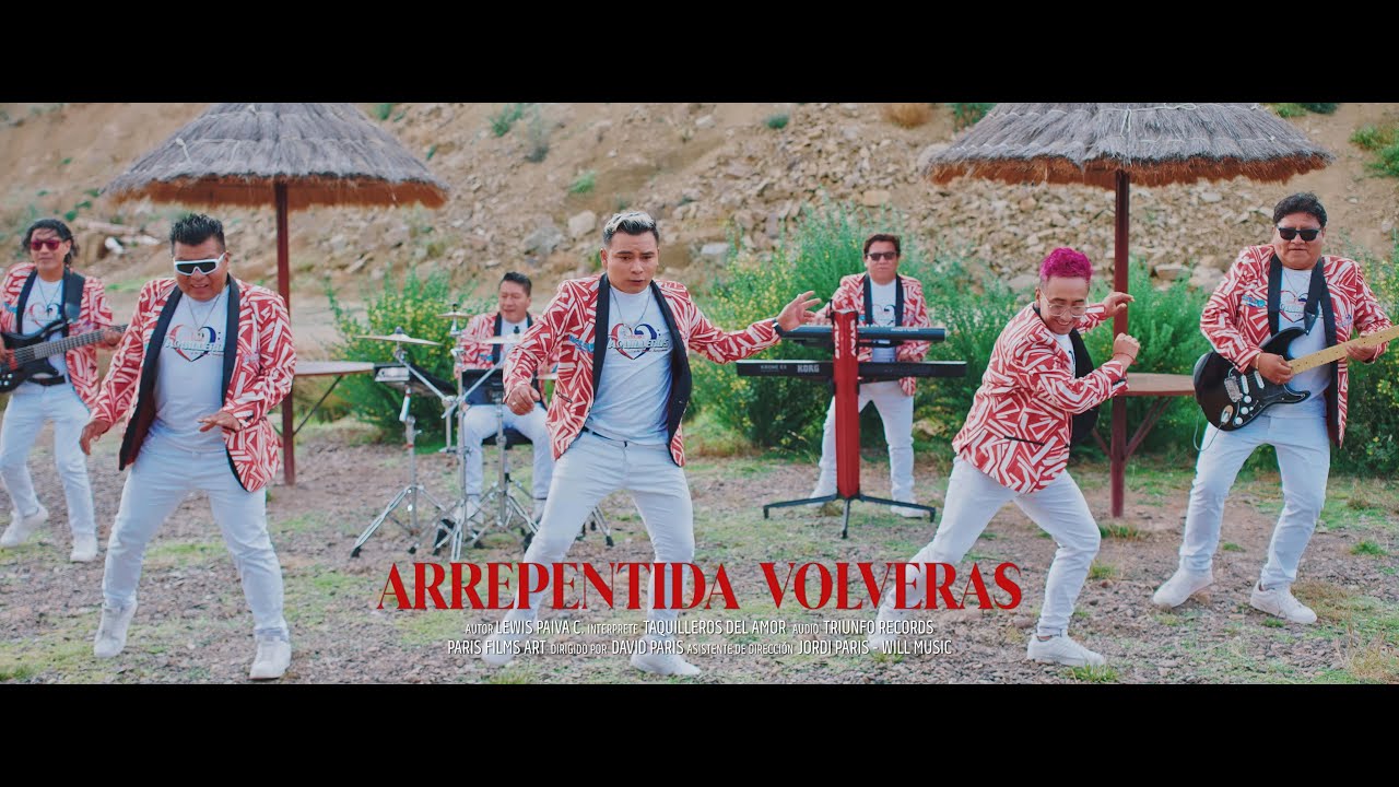 Los Taquilleros del Amor - Arrepentida Volveras (Video Oficial) 2024