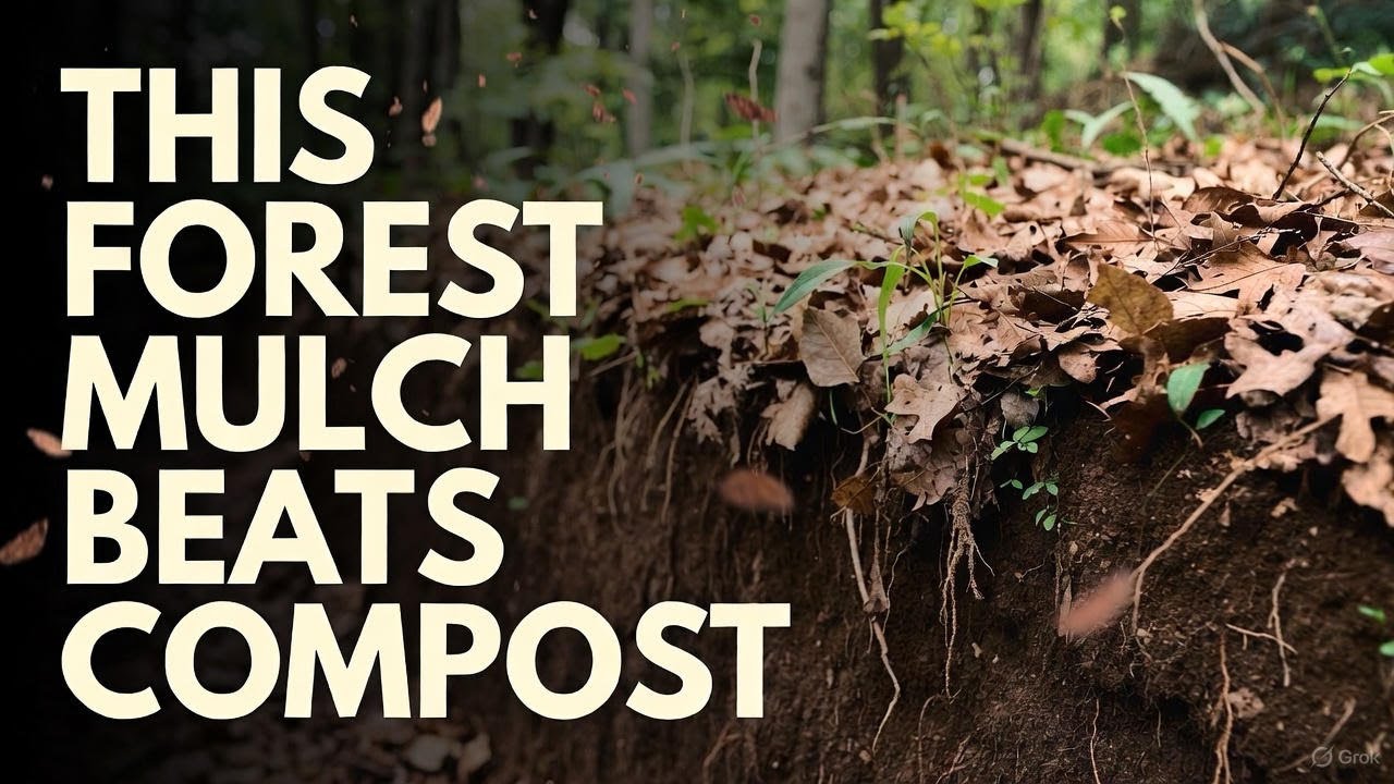 The Forest Floor Mulch Trick That Makes Soil Without Composting