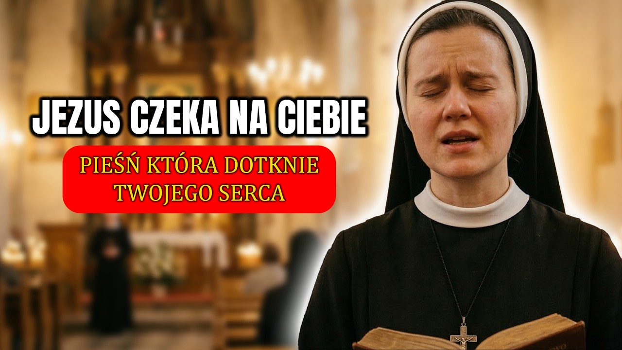 JEZUS CZEKA NA CIEBIE – Poruszające wykonanie | Pieśń która dotknie Twojego serca 🕯️