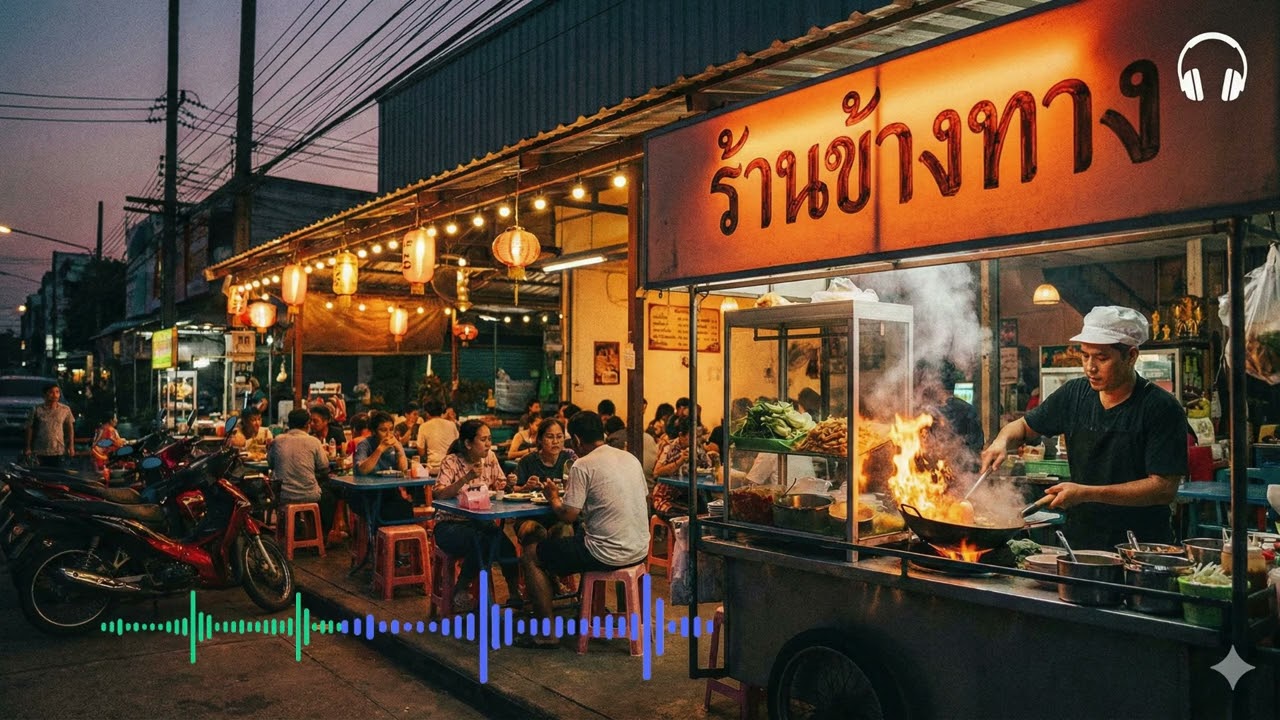 🎧 เพลง : “ร้านข้างทาง”