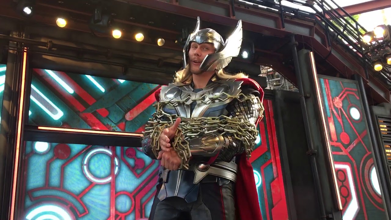 Thor and Loki Pre-show Meet and Greet // Disney California Adventure