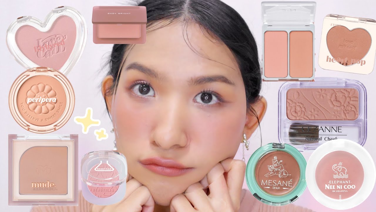 รีวิวบลัชออนโทนนู้ดละมุน หลักสิบ หลักร้อย 10 แบรนด์! ปัดแล้วสวย ดูผู้ดีสุดๆค่า Knack Chira