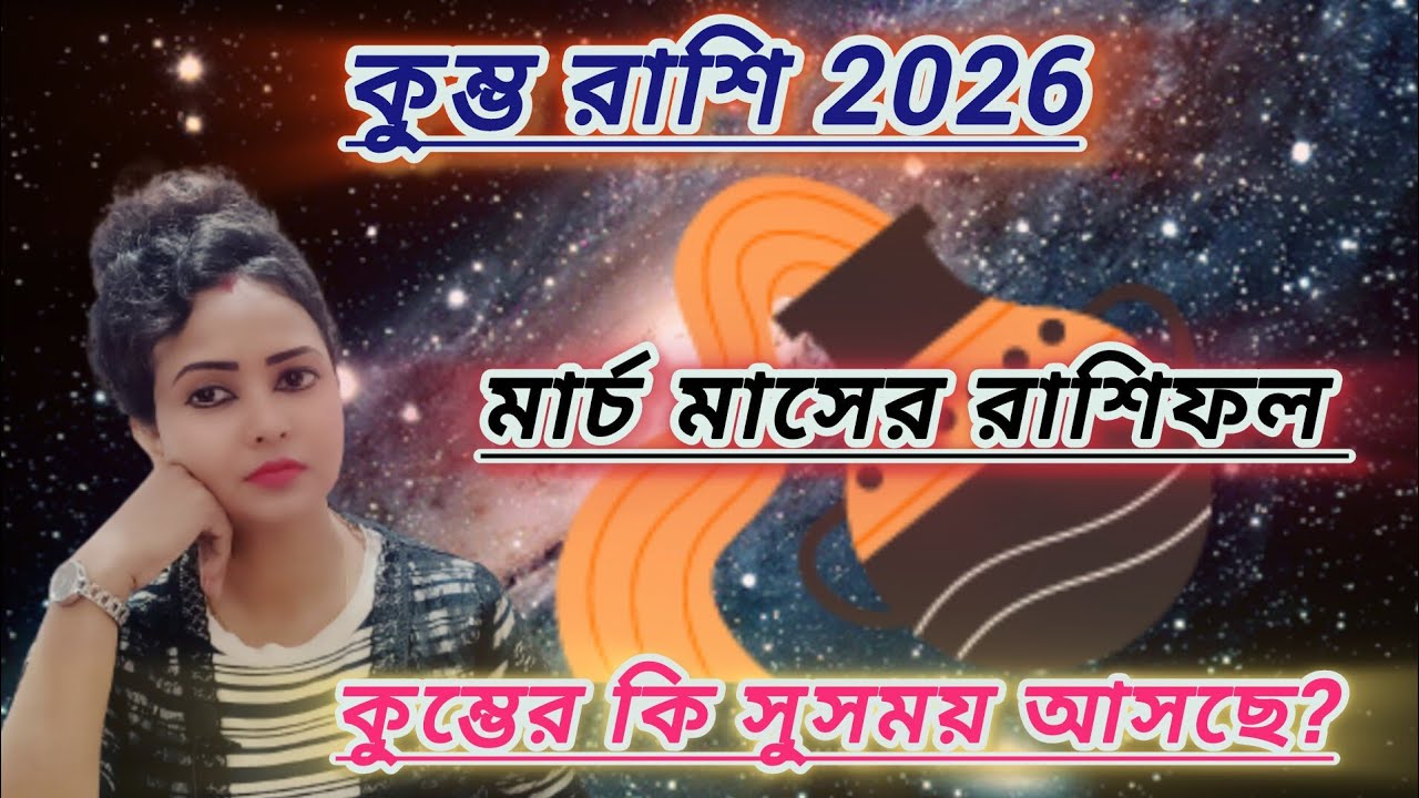 কুম্ভ রাশি মার্চ 2026। kumbh rashifal march 2026। aquarius march 2026