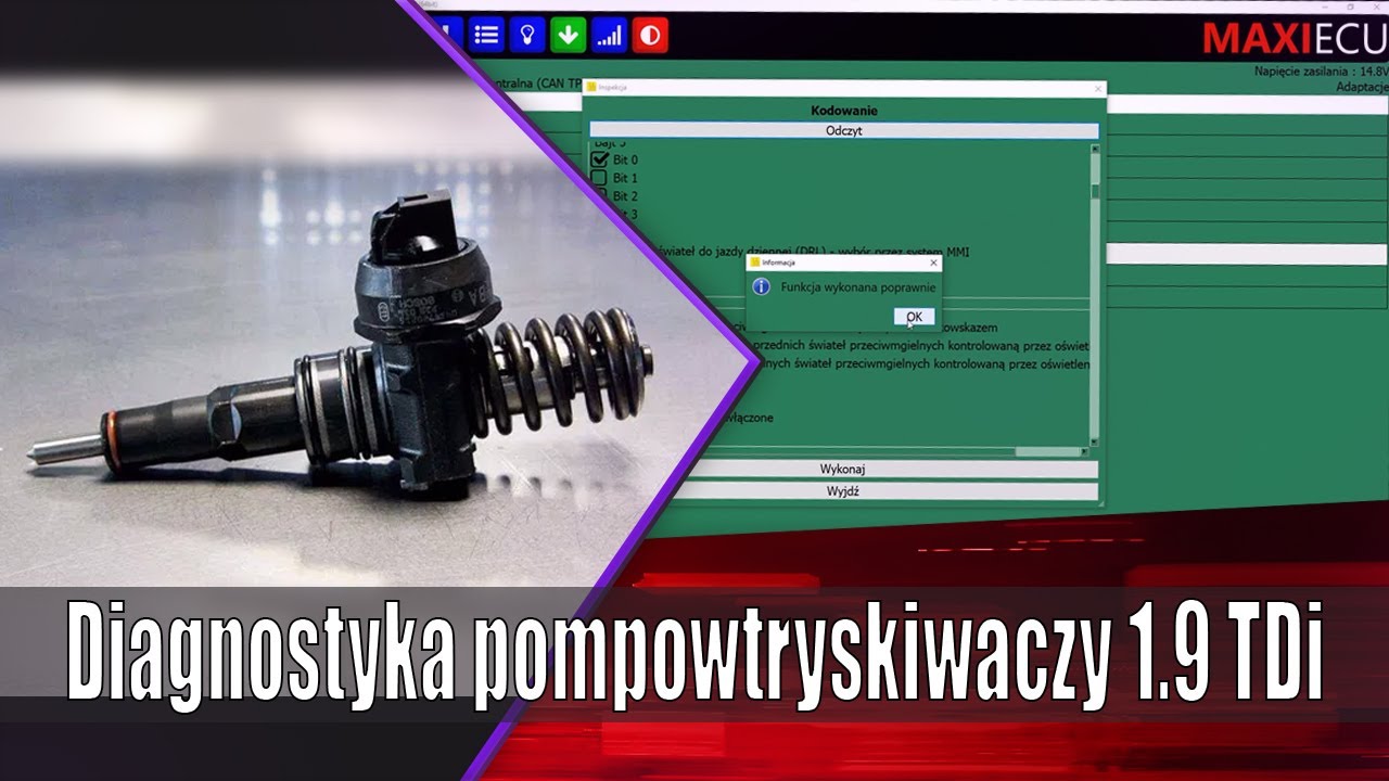 Diagnostyka Pompowtryskiwaczy - MaxiEcu