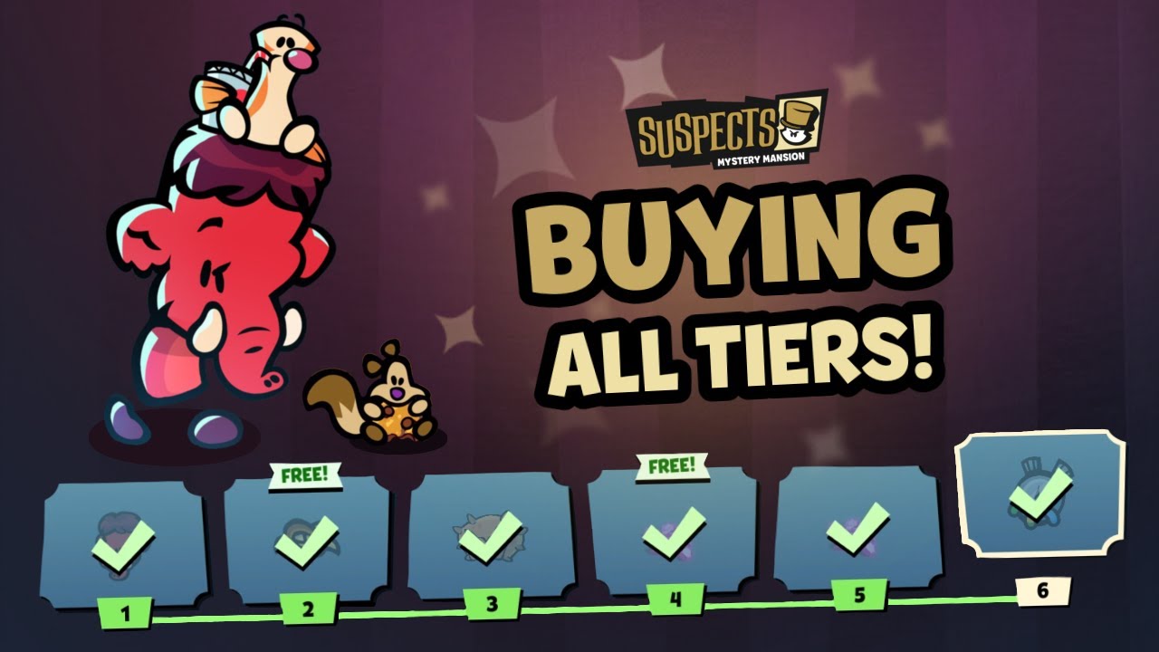 Suspects: Buying All Gold Pass Tiers!