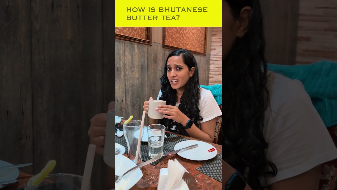 Reviewing Bhutan’s Famous Butter Tea 🧈🍵 | Salty, Creamy & Surprising!