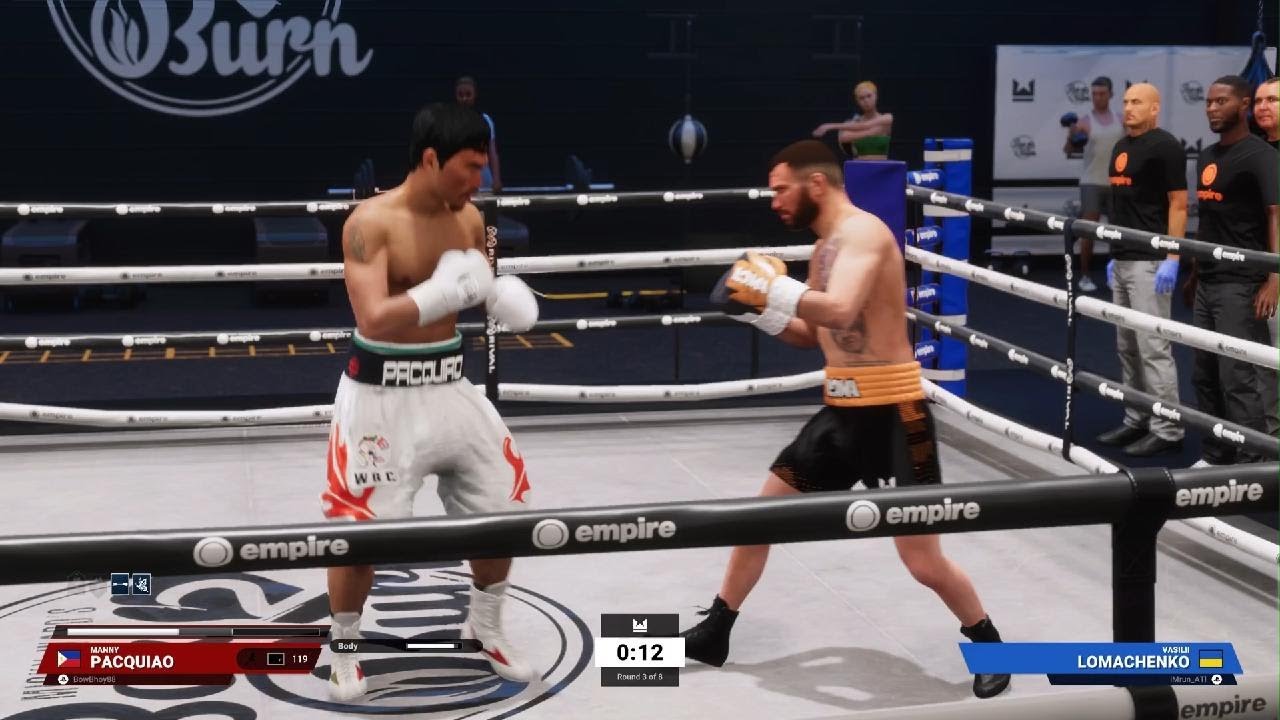 VASILIY LOMACHENKO VS MANNY PACQUIAO | ONLINE UNDISPUTED PS5 | 5TH ROUND QUIT AFTER SECOND KNOCKDOWN