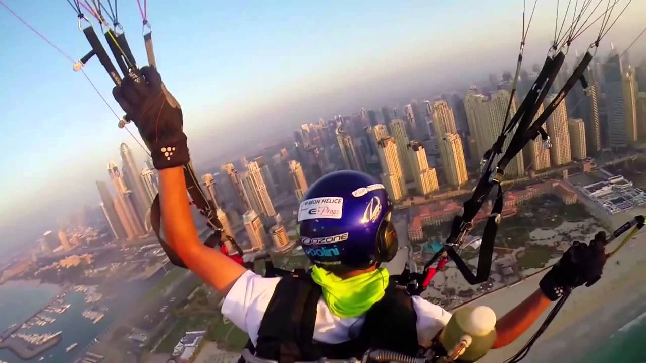 Sky Racers!   Dubai!   Flying in 4K   Paramotor Parabatix