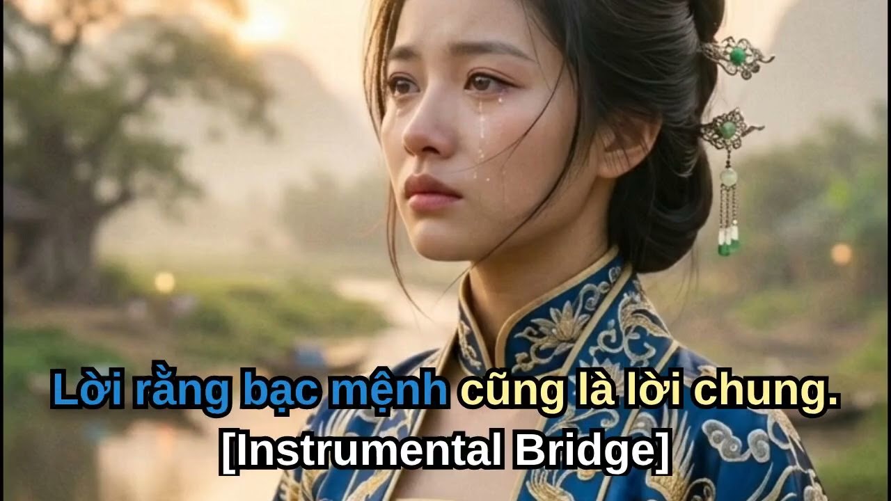 KIỀU 15 NĂM LƯU LẠC thơ NguyễnDu, covered by SAIGON BALLAD with Suno AI, #amnhackhongbiengioi 