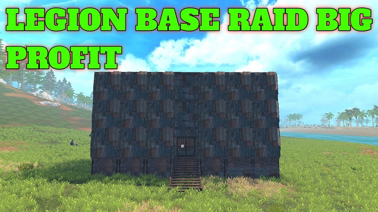LEGION BASE RAID BIG PROFIT || LAST ISLAND OF SURVIVAL HINDI GAMEPLAY 