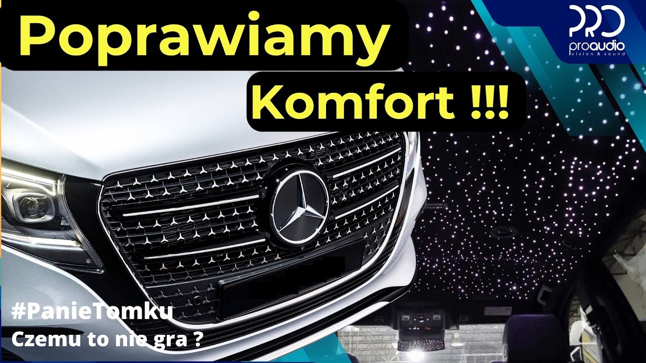 Nowe zabawki dla Mercedes V - Mega wyposażenie za 150 000 zł