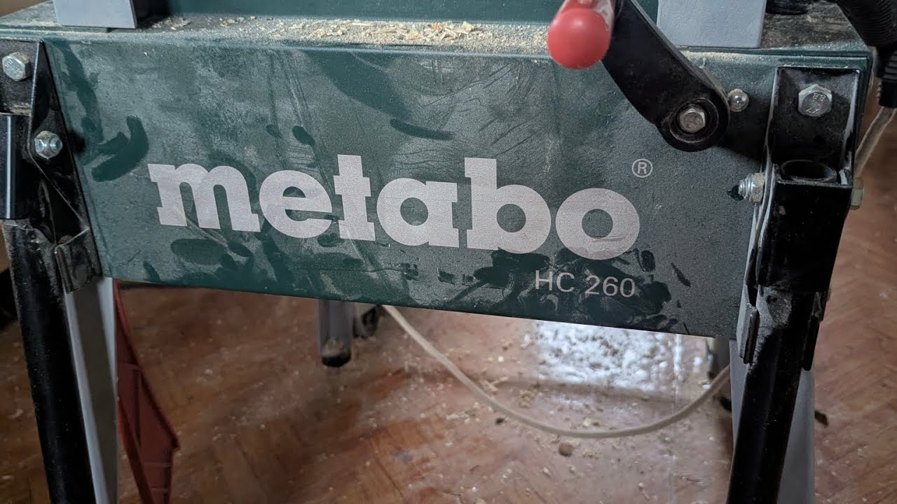 Metabo HC260 Jointer/ Planer Thicknesser Electric Motor Issue DIY fix.