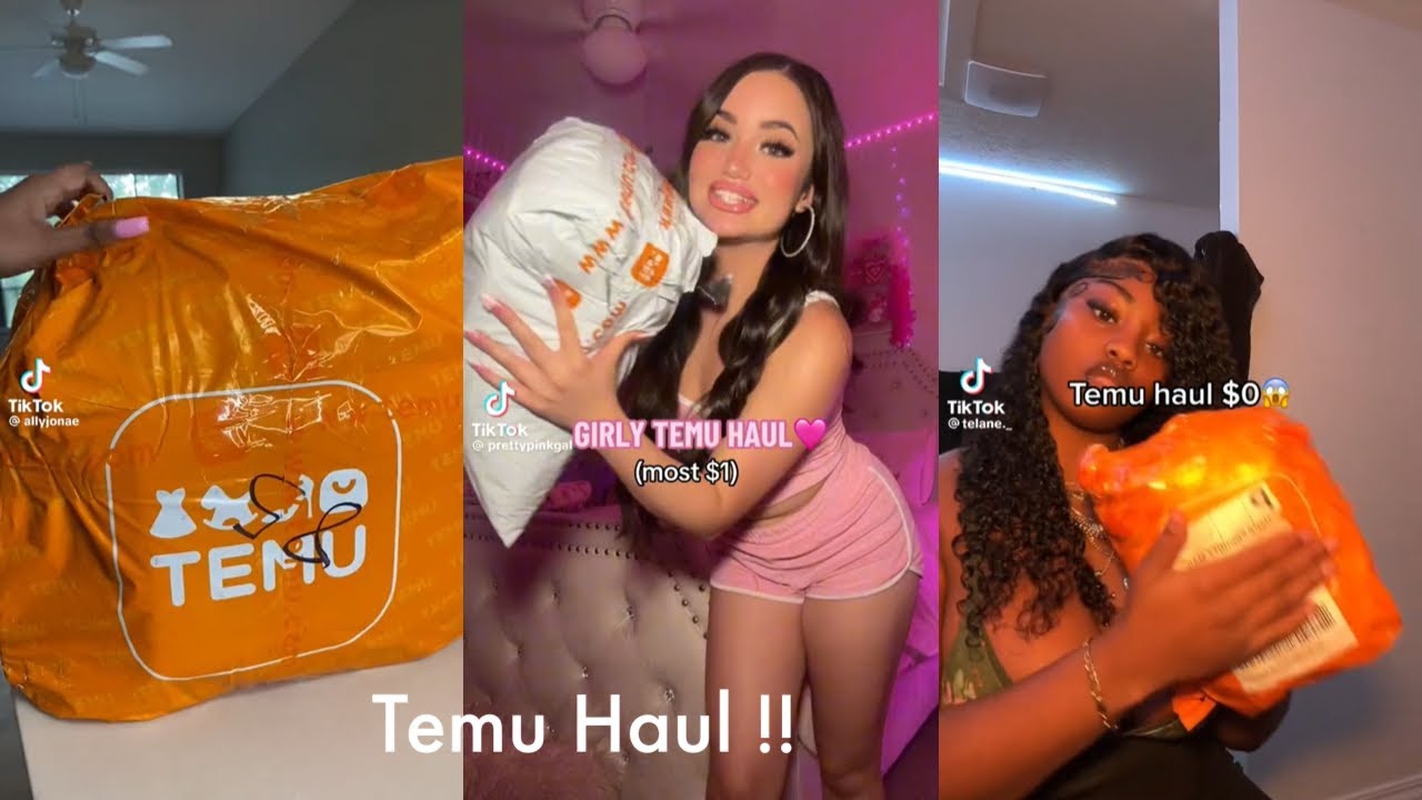 Aesthetic Temu Haul #3 !! | tiktok compilation