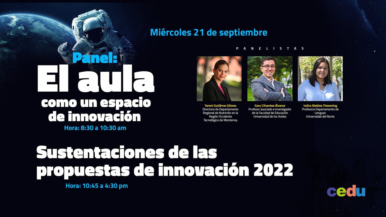 Concurso de innovación Pedagógica - Panel y sustentaciones