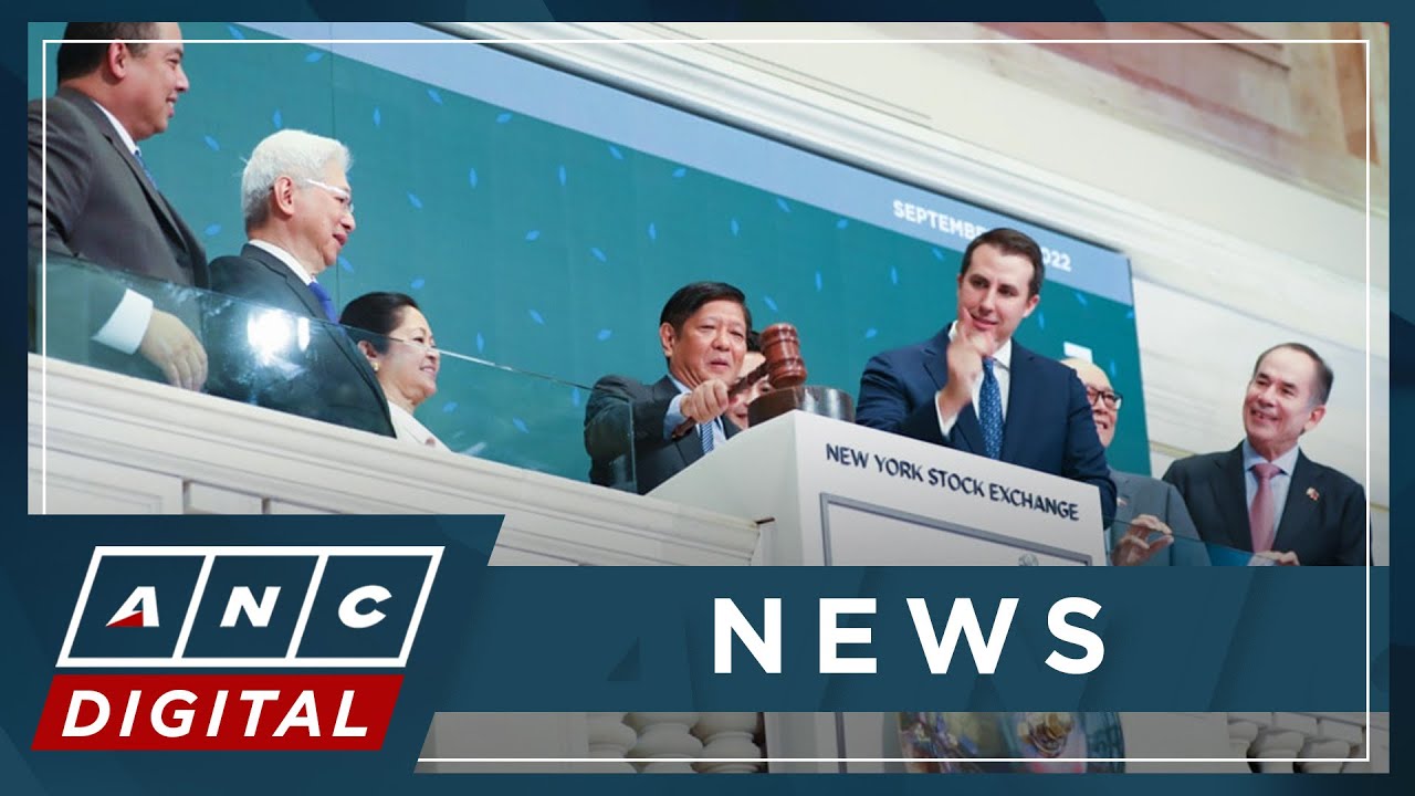 Marcos visits NYSE, woos American businesses to invest in PH | ANC