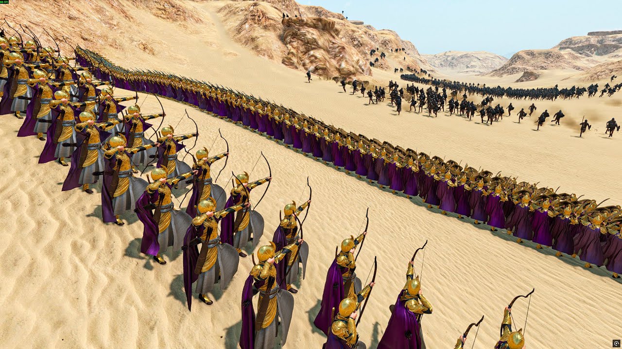 500 Elves Defend Against 1000 Orcs — Holding the Line Against the Odds