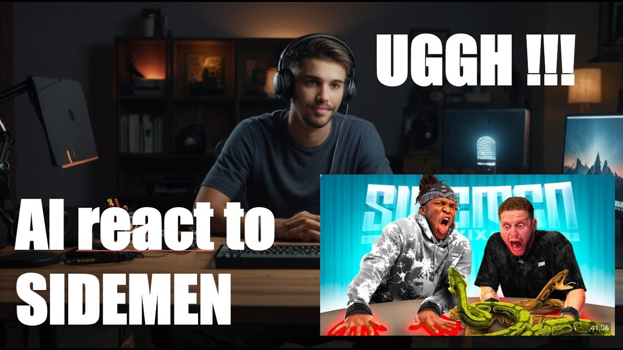 AI react to SIDEMEN: TRY NOT TO MOVE CHALLENGE