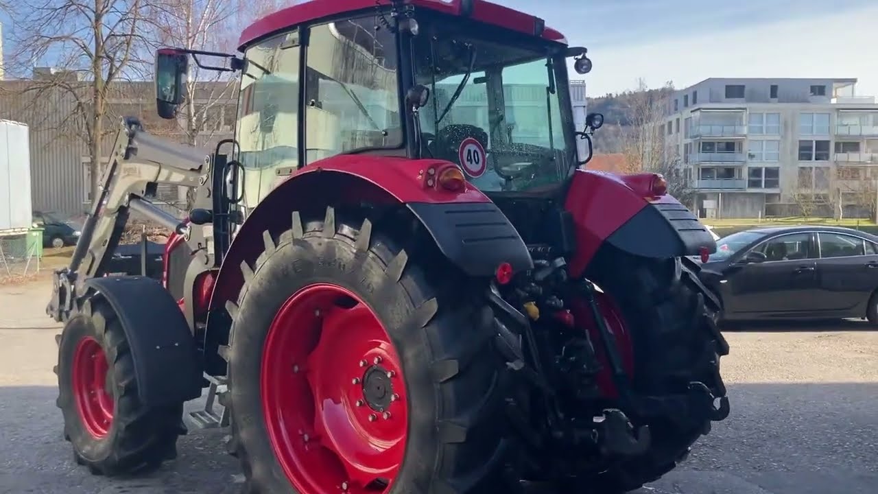 Zetor Forterra 115 👌🚜 Ferrari Rot ♥️