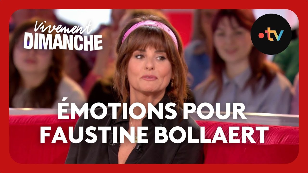 💖 Beaucoup d'émotions pour Faustine Bollaert avec sa famille - Vivement Dimanche 12 mai 2024