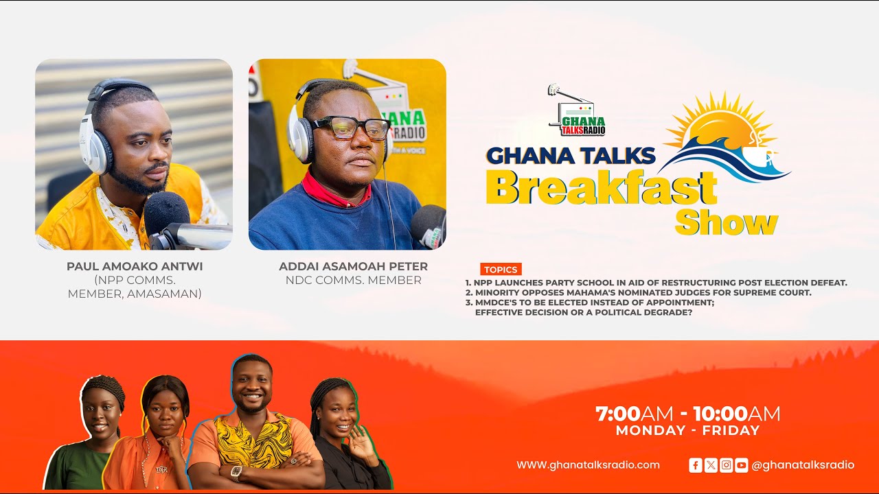 GhanaTalks Breakfast Show | 26th JUNE 2025 | #GhanaTalksBFS