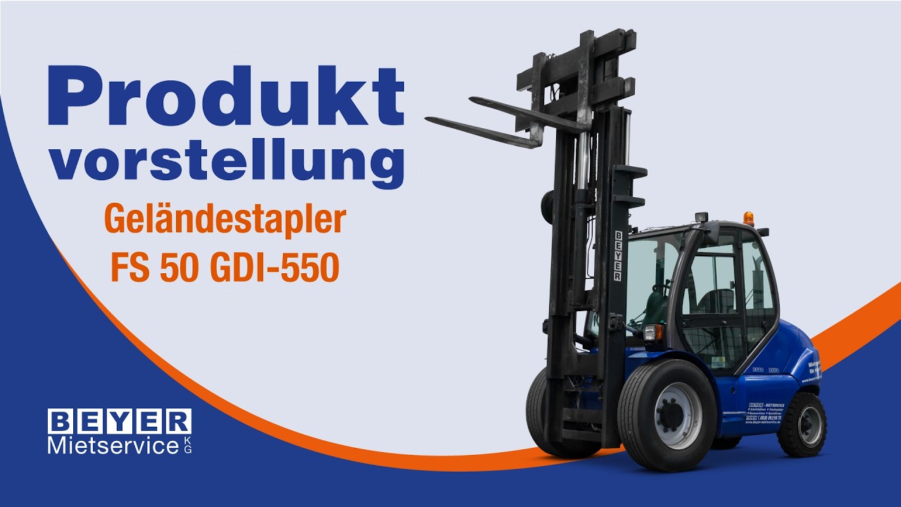 MANITOU-Geländestapler mit 5 t Tragkraft | BEYER-Mietservice