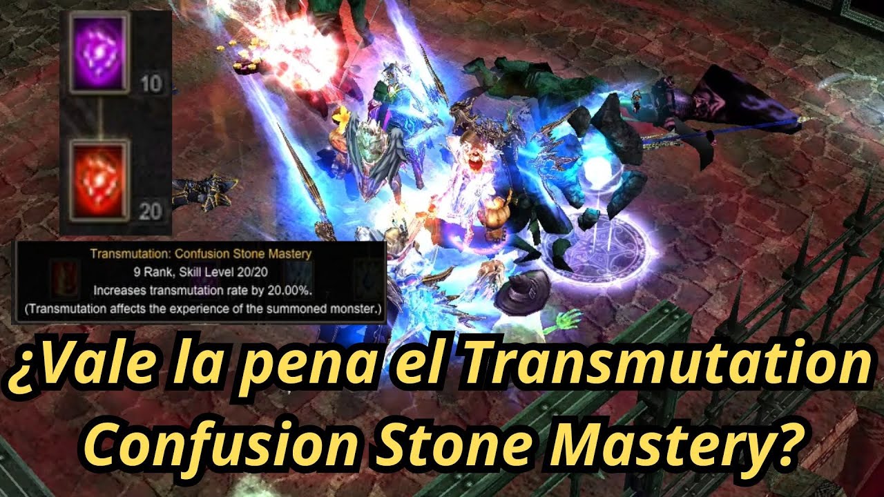 Mu Online: ¿Vale la pena el Transmutation Confusion Stone Mastery de la Alchemist?