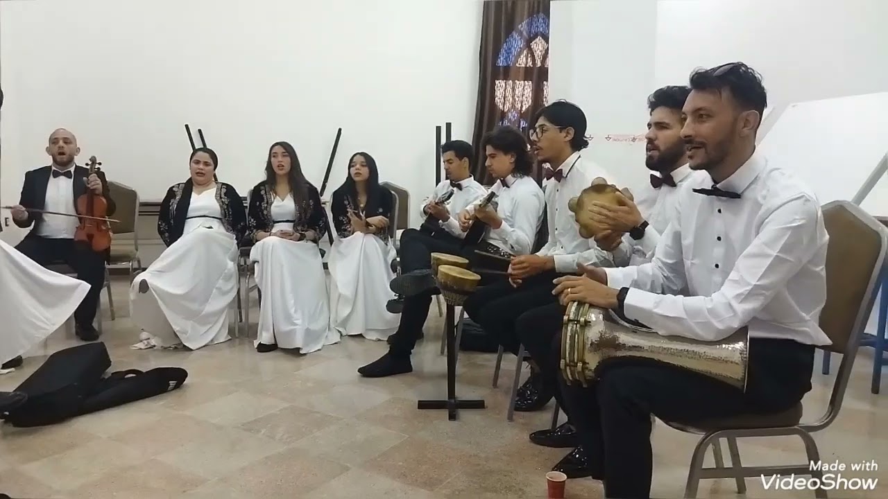 Bayazine el Malouf de Skikda  au concours national de musique andalouse à Souk Ahras. Mouats Hafid