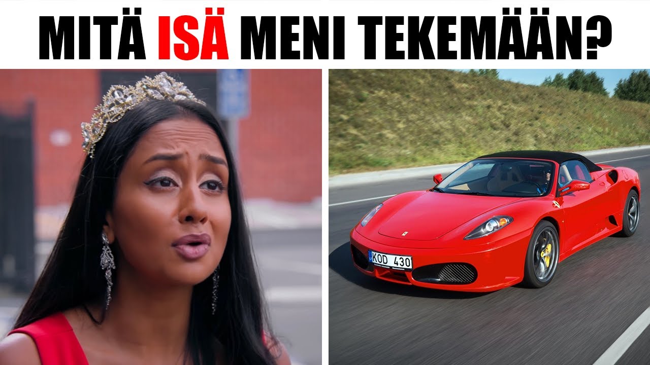 Hemmoteltu 16v Tyttö Vaati Autoa Synttärilahjaksi