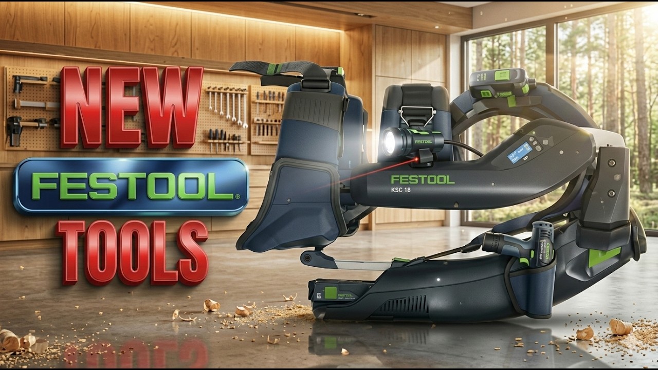 20 Brand New Festool Tools That Will Blow Your Mind!