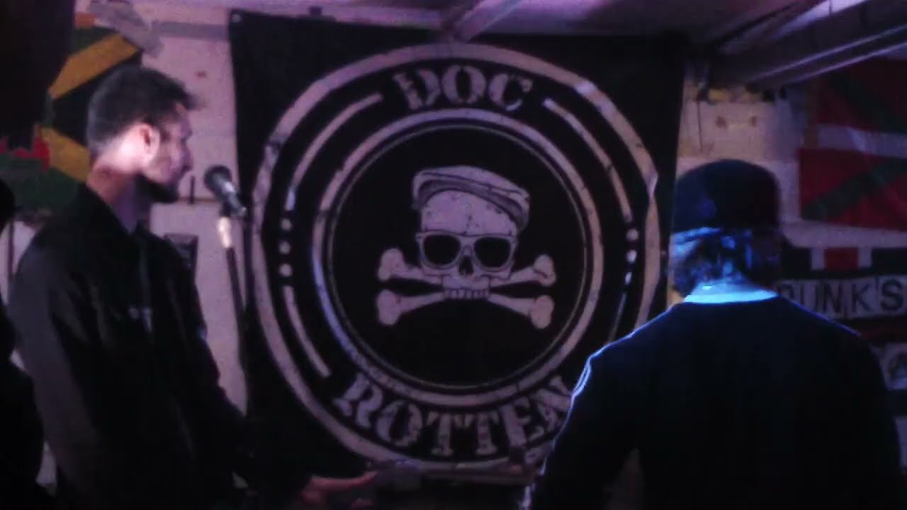 Doc Rotten (saugeiler Streetpunk / awesome Punkrock aus Trenton / New Jersey (USA)) live @ Hof 2023