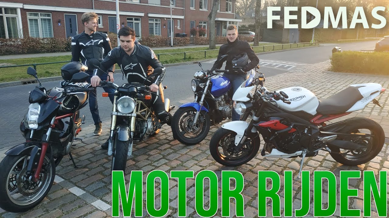 Eerste keer RIJDEN met beide motoren! - Kawasaki & Ducati | FEDMAS