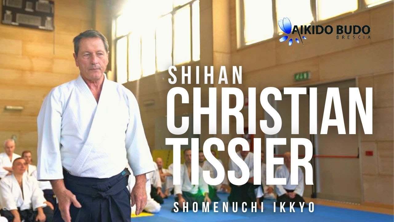 Christian Tissier: seminar in Brescia '23-shomenuchi Ikkyo