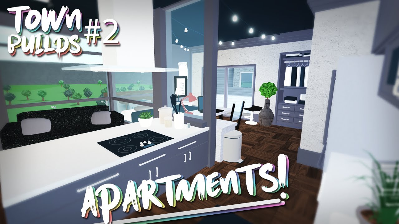 Building the Bakery & Apartments! | Bloxburg: Town Builds | S2 Part 2