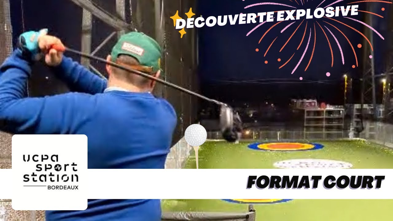 #golf d&eacute;couverte de l&rsquo;UCPA Bordeaux en mode golfeur 🏌🏼&zwj;♂️