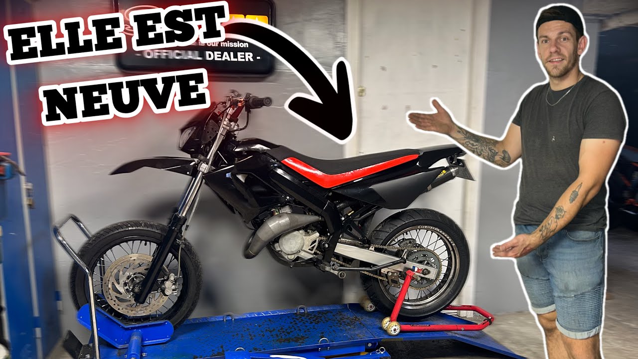 Ont finit le remontage de la DERBI a 600€ 🛠️