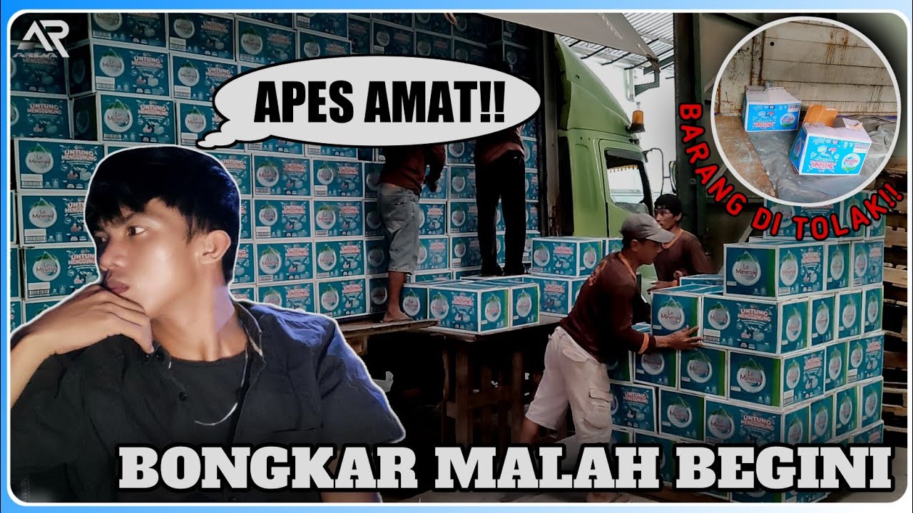 MENANGIS😭 NUNGGU BONGKAR 4 HARI BARANG MALAH RUSAK‼️