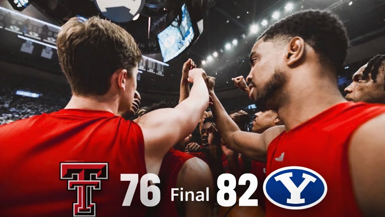 Tough Loss in Provo | Texas Tech vs BYU Final 82&ndash;76