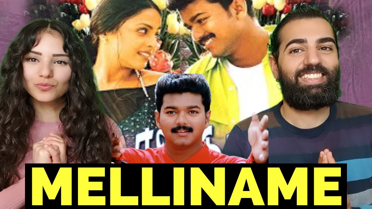 🇮🇳 Reacting to Melliname Song - Shajahan| Vijay | Harish Raghavendra (REACTION)