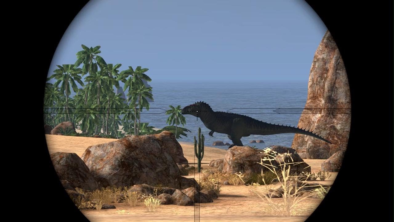 Carnivores: Dinosaur Hunt - hunting Giganotosaurus